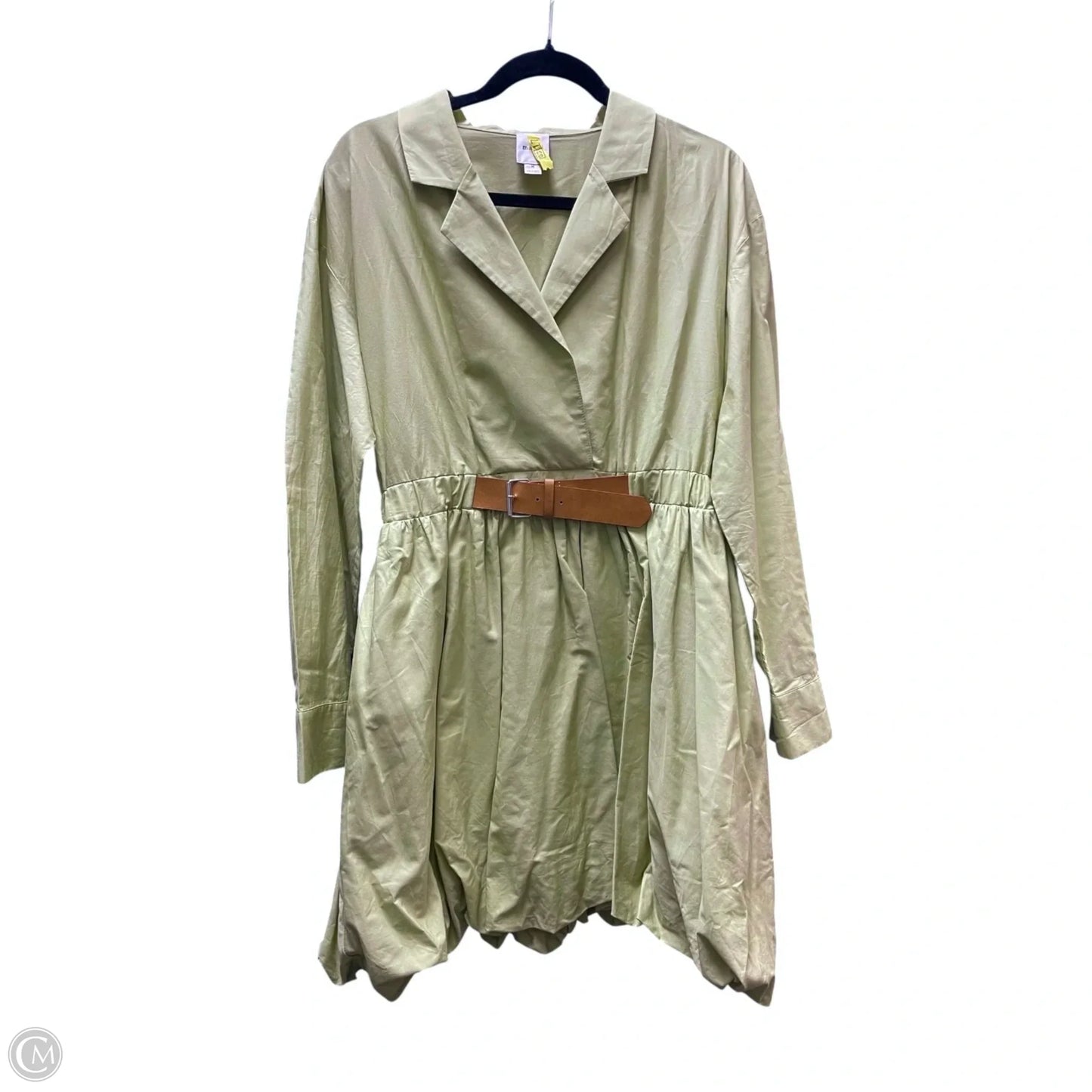Dress Casual Short By Maeve In Green, Size: Mp