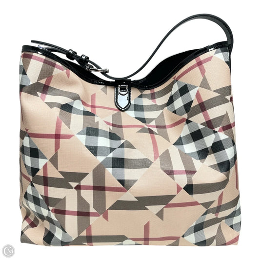 Tote Luxury Designer By Burberry, Size: Large