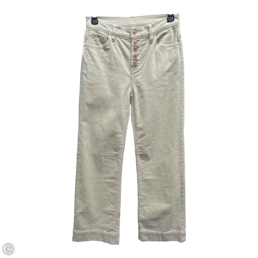 Pants Corduroy By Cabi In Cream, Size: 0