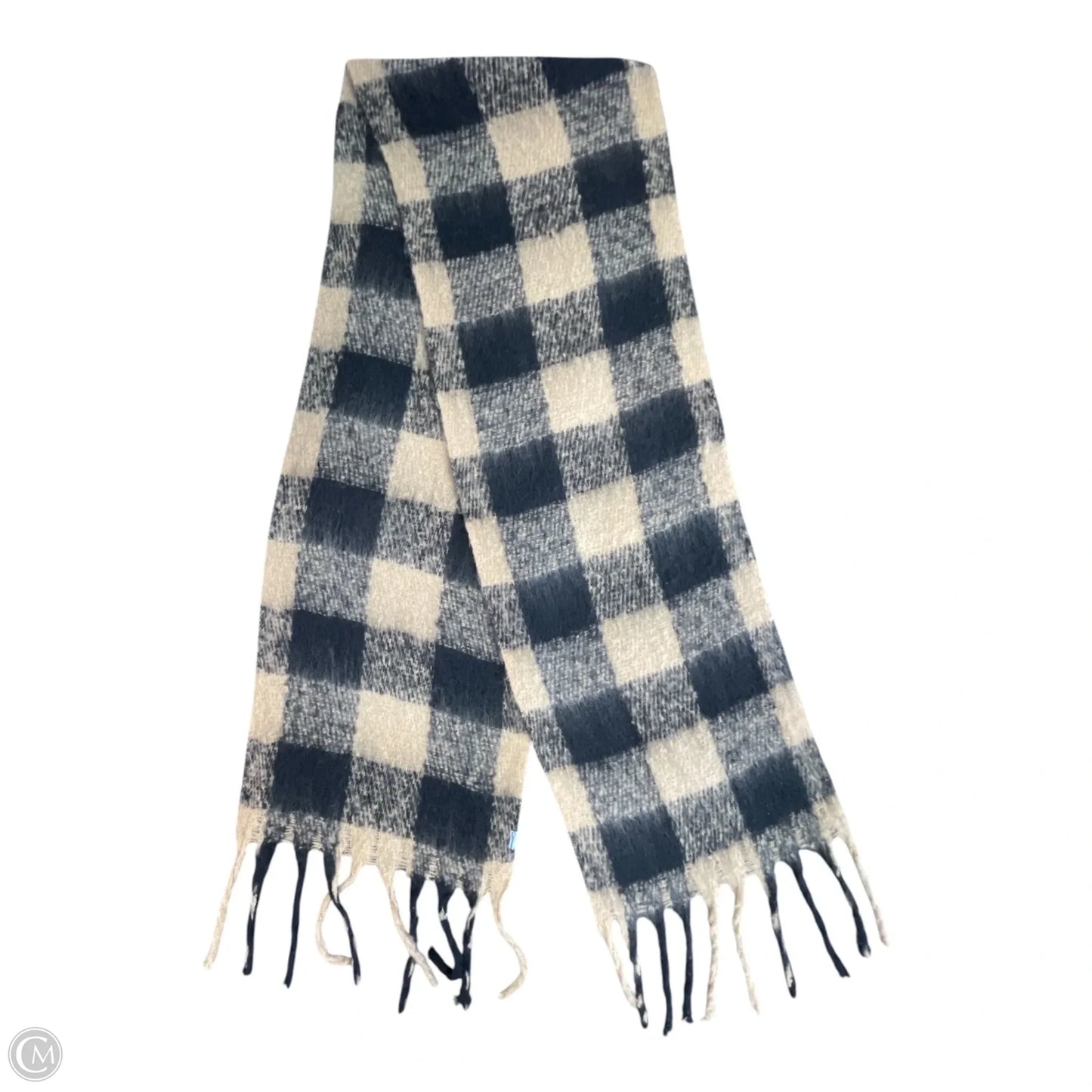 Scarf Winter By Old Navy In Black & Tan