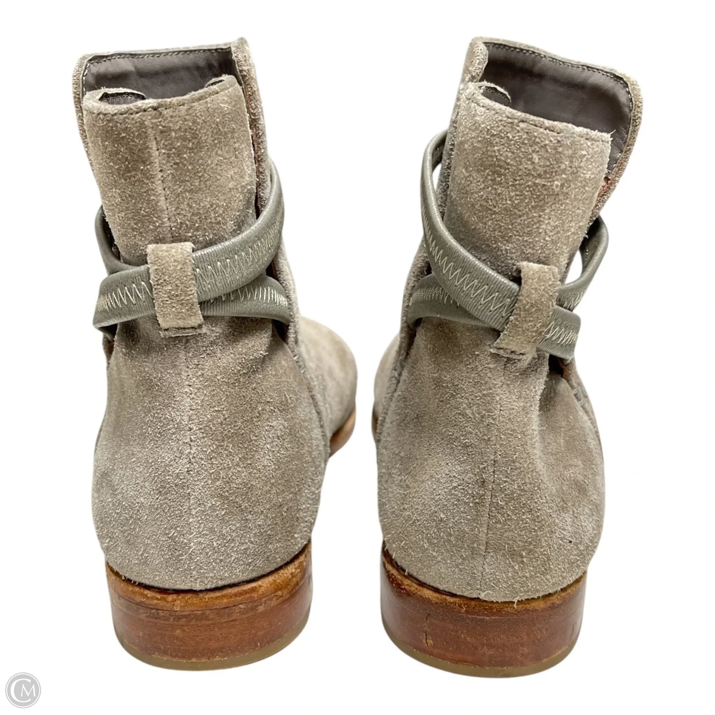 Boots Ankle Heels By Joie In Taupe, Size: 7.5