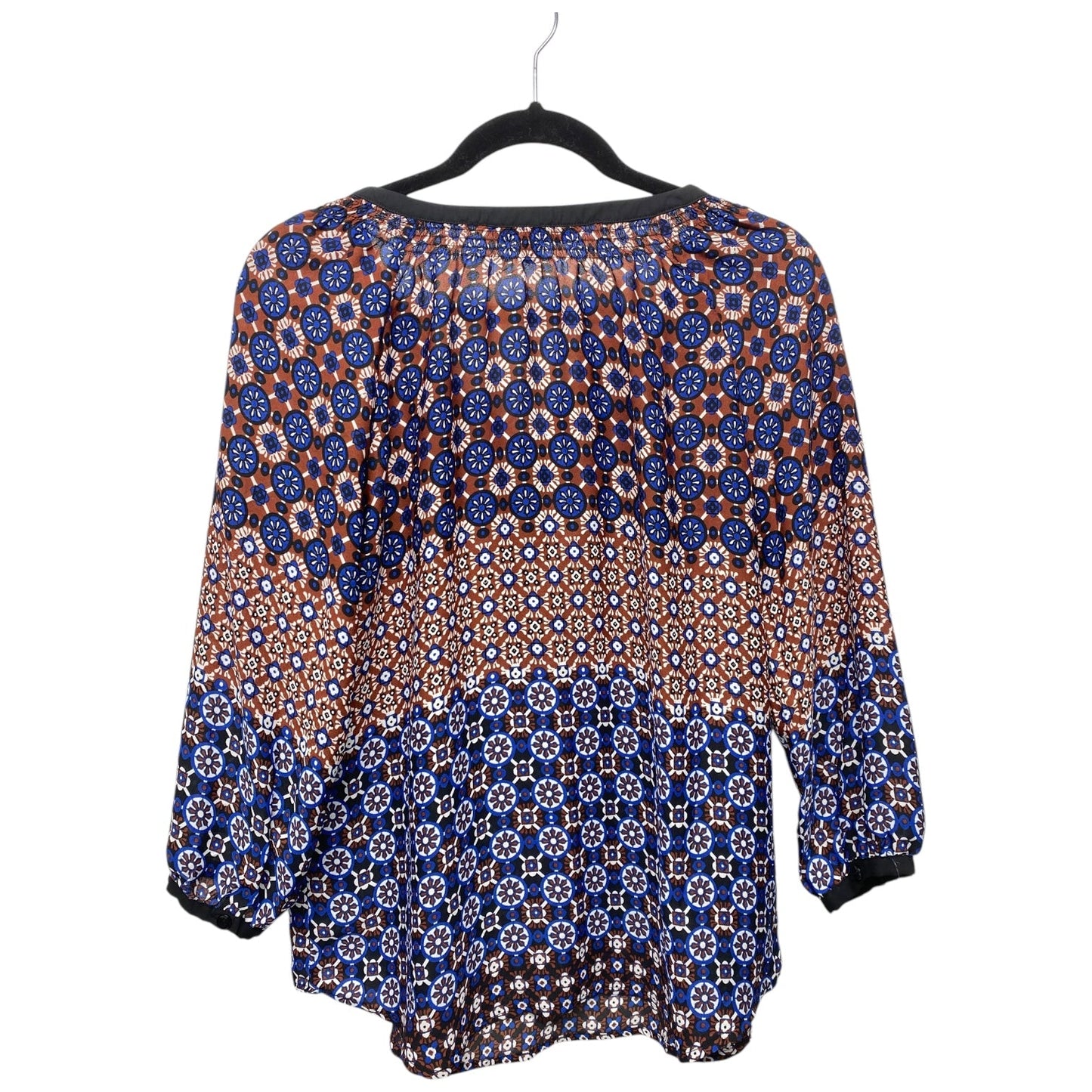 Top 3/4 Sleeve By Zac And Rachel In Multi-colored, Size: S