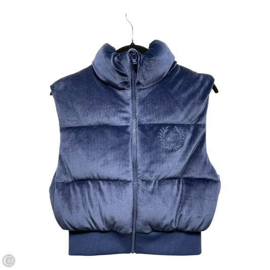 Vest Puffer & Quilted By Pink In Navy, Size: S
