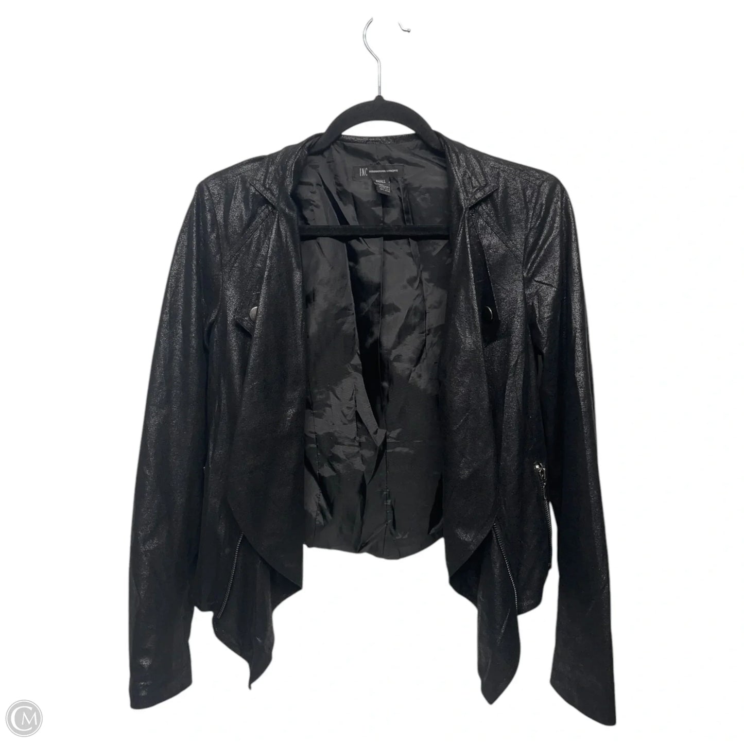 Jacket Moto By Inc In Black, Size: S