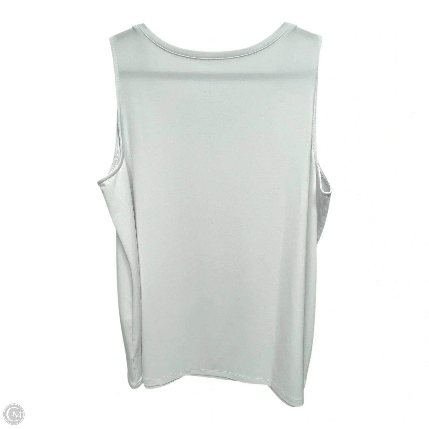 Tank Top By Susan Graver In White, Size: 2x