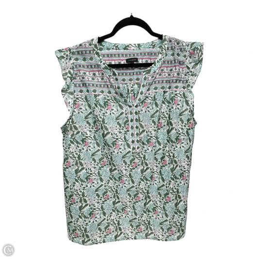 Top Long Sleeve By Talbots In Multi-colored, Size: Xl