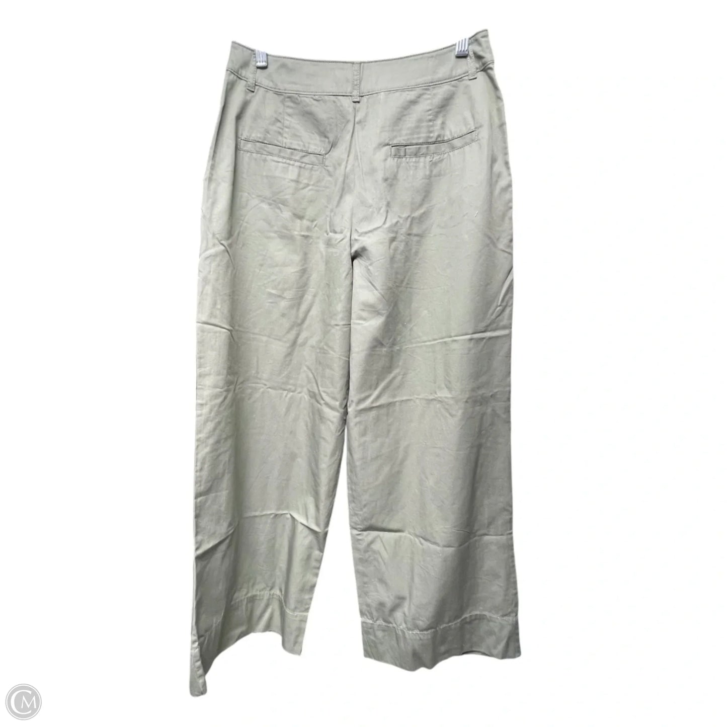 Pants Wide Leg By Loft In Green, Size: 6p