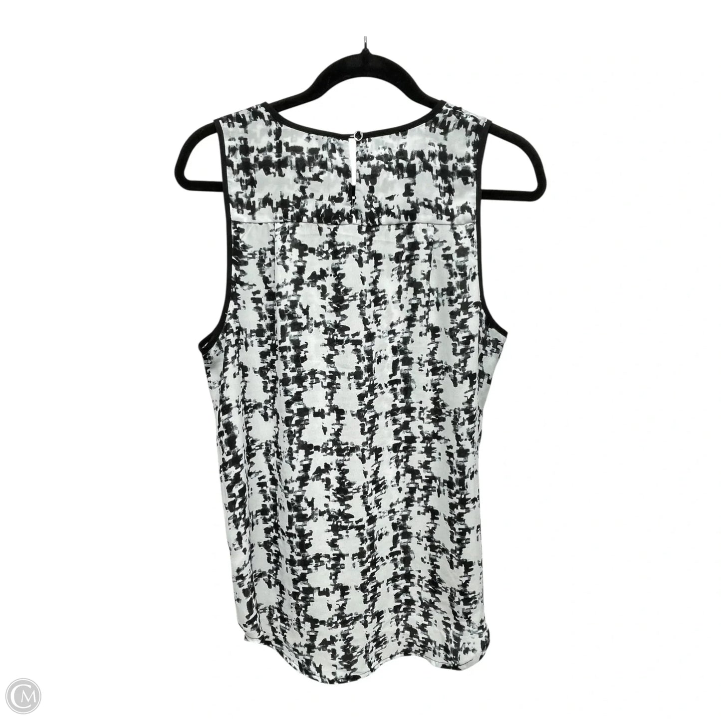 Top Sleeveless By Violet And Claire In Black & White, Size: L