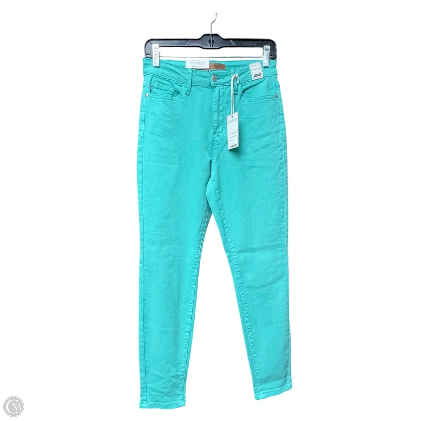 Jeans Wide Leg By Judy Blue In Aqua, Size: 2