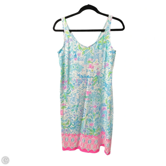 Dress Designer By Lilly Pulitzer In Blue & Green, Size: S