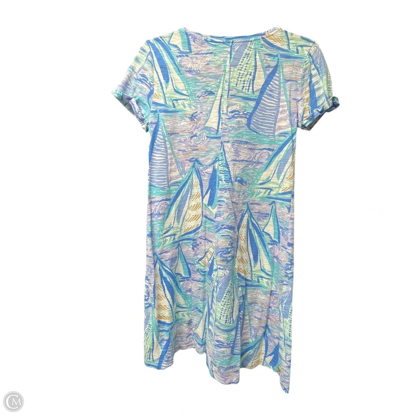 Dress Designer By Lilly Pulitzer In Blue & Purple, Size: Xs