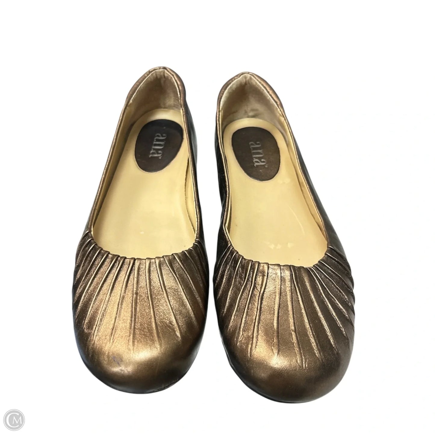 Shoes Flats By Ana In Bronze, Size: 6