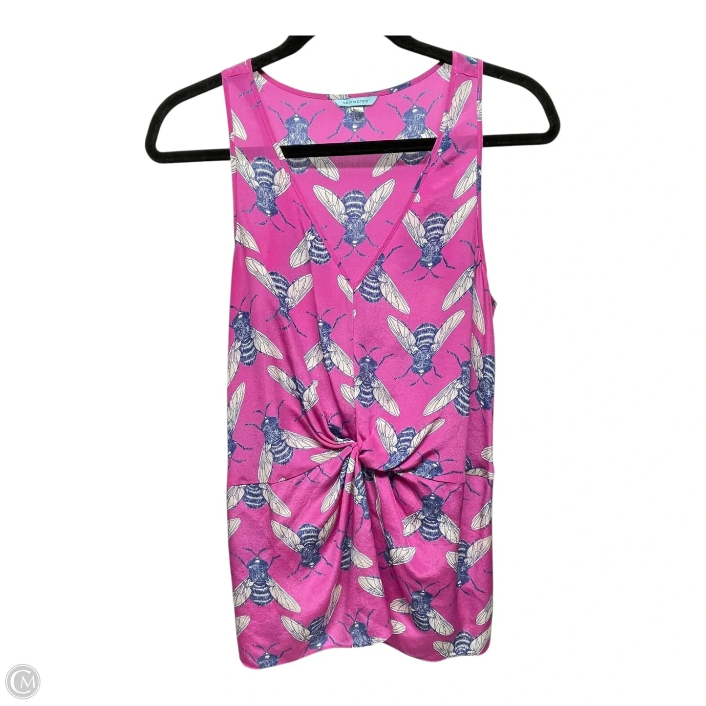 Top Sleeveless By leifnotes In Blue & Pink, Size: 4
