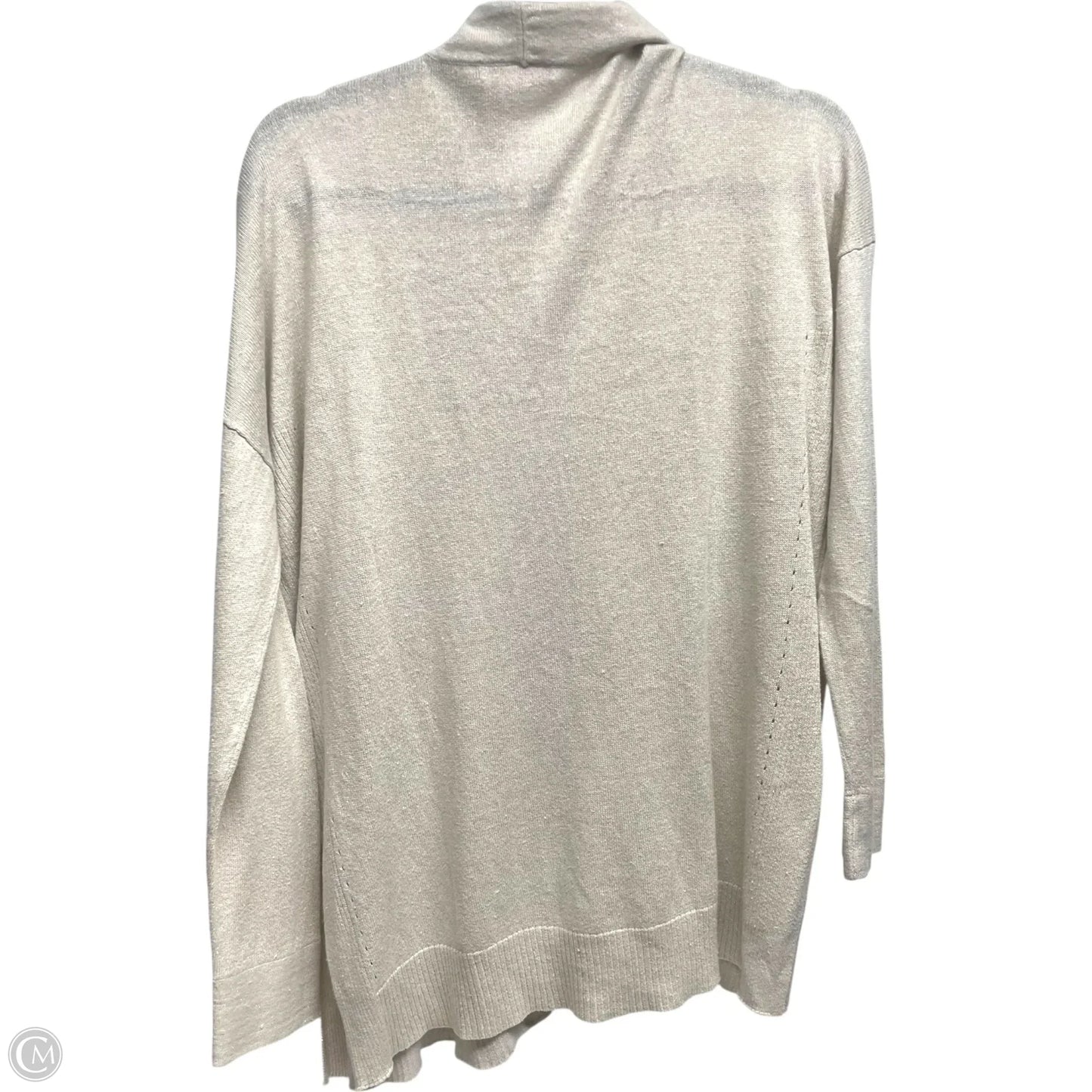 Sweater Cardigan Designer By Lilly Pulitzer In Chartreuse, Size: S