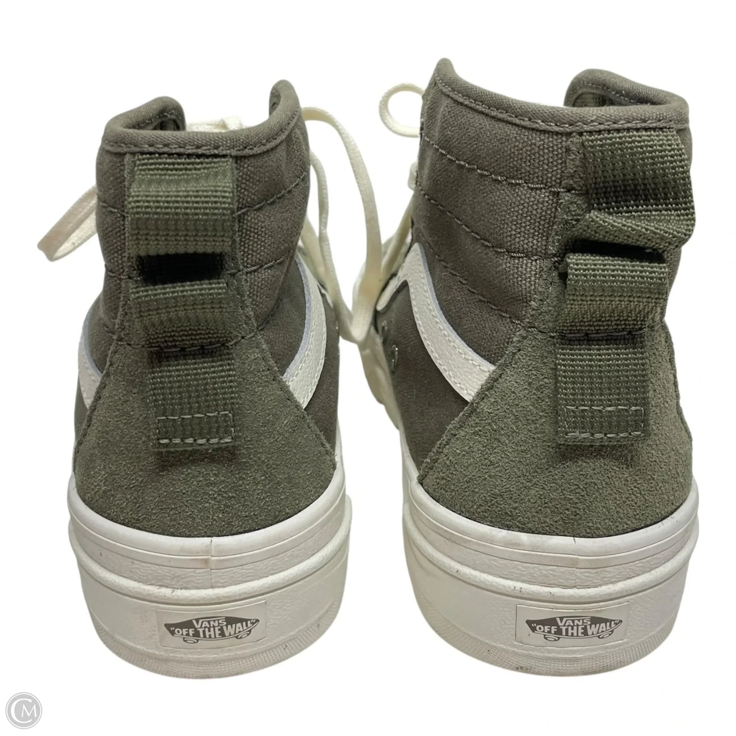 Shoes Sneakers Platform By Vans In Green, Size: 6.5