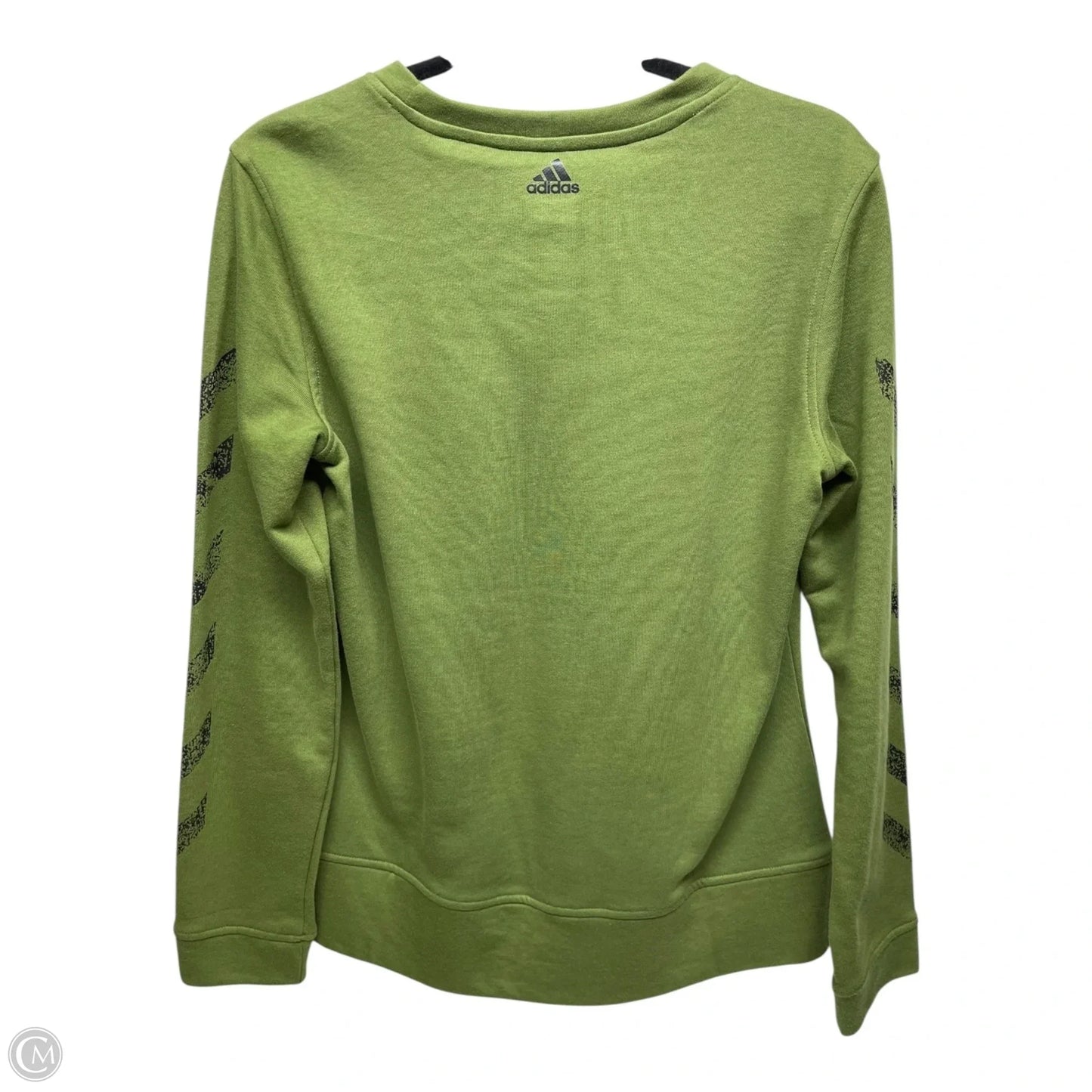 Sweatshirt Crewneck By Adidas In Green, Size: M
