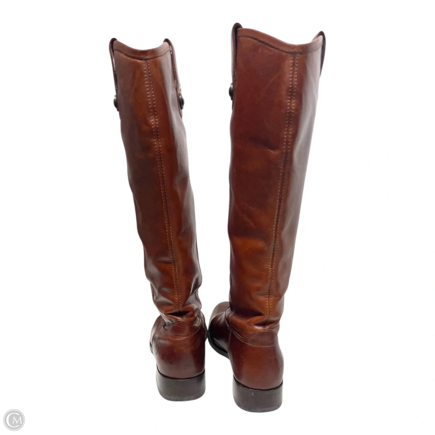 Boots Designer By Frye In Brown, Size: 7.5