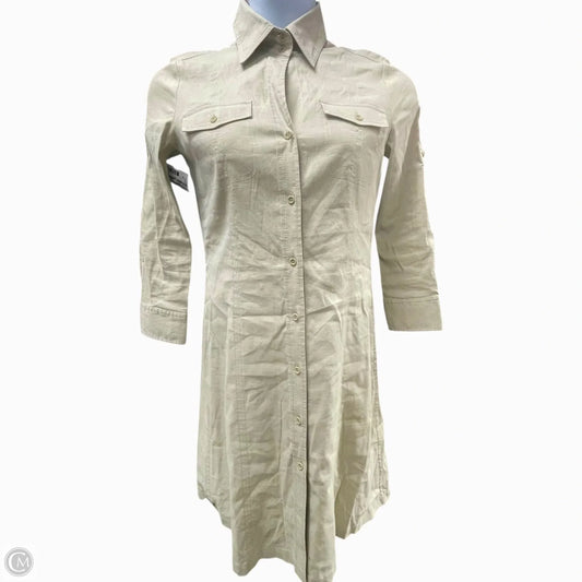 Dress Casual Short By Theory In Tan, Size: 10