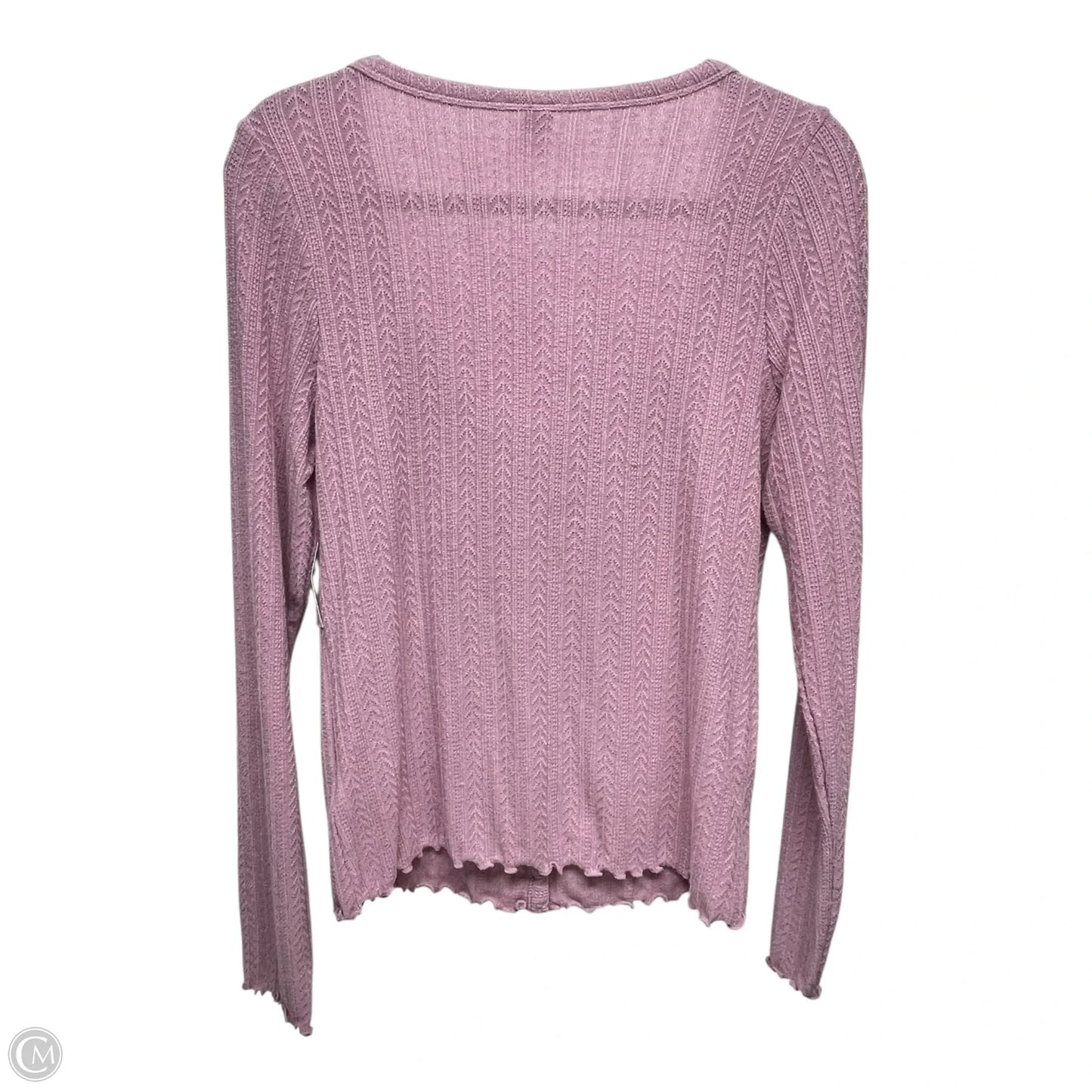 Sweater Cardigan By Old Navy In Pink, Size: M