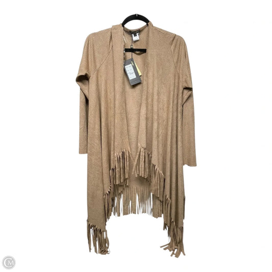 Cardigan By Alberto Makali In Tan, Size: S