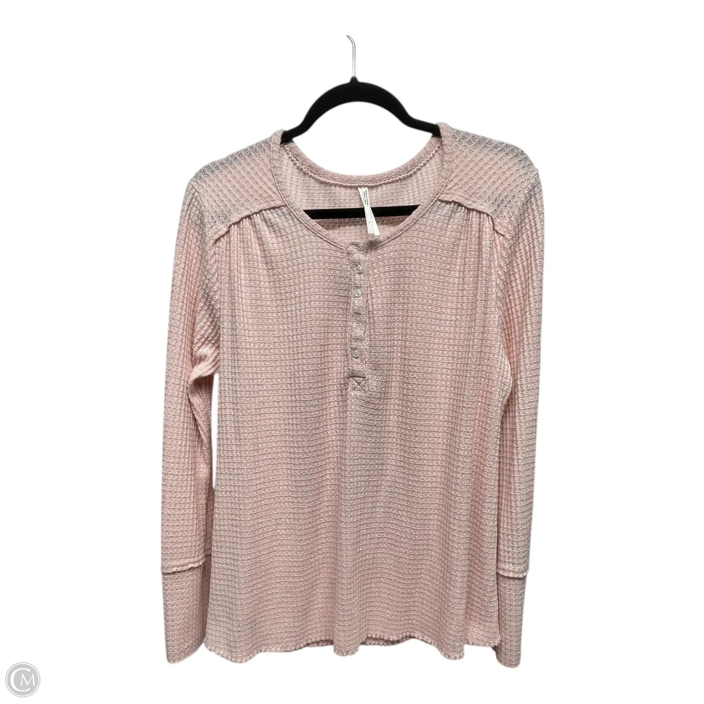 Sweater By Anthropologie In Pink, Size: L