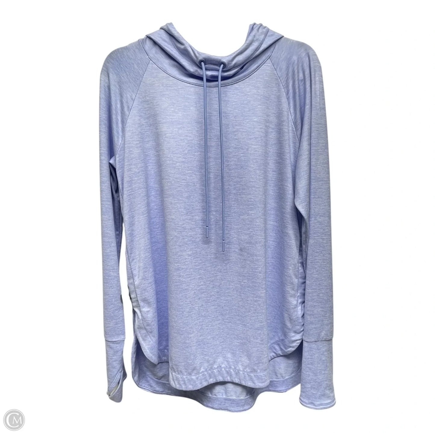 Athletic Jacket By Athleta In Blue, Size: L