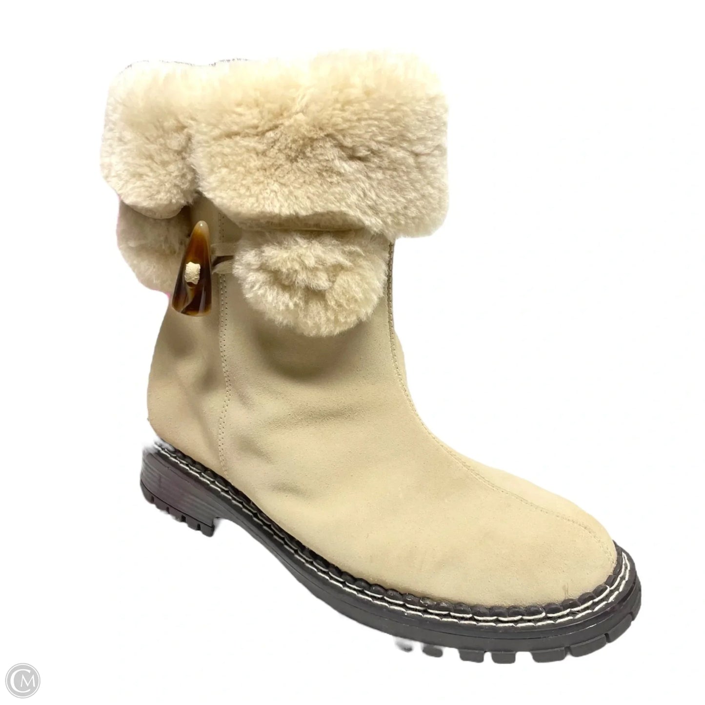 Boots Snow By Coldwater Creek In Cream, Size: 7