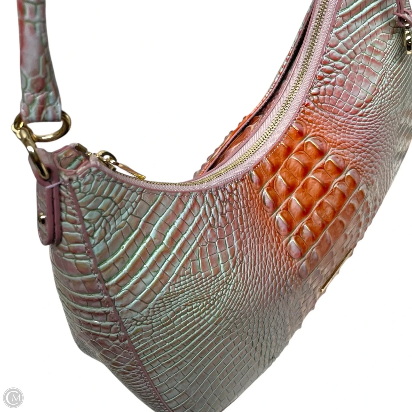 Handbag Designer By Brahmin, Size: Large