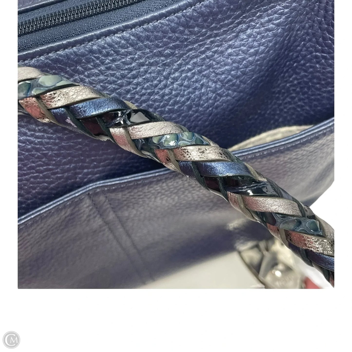Handbag Leather By Brighton, Size: Medium