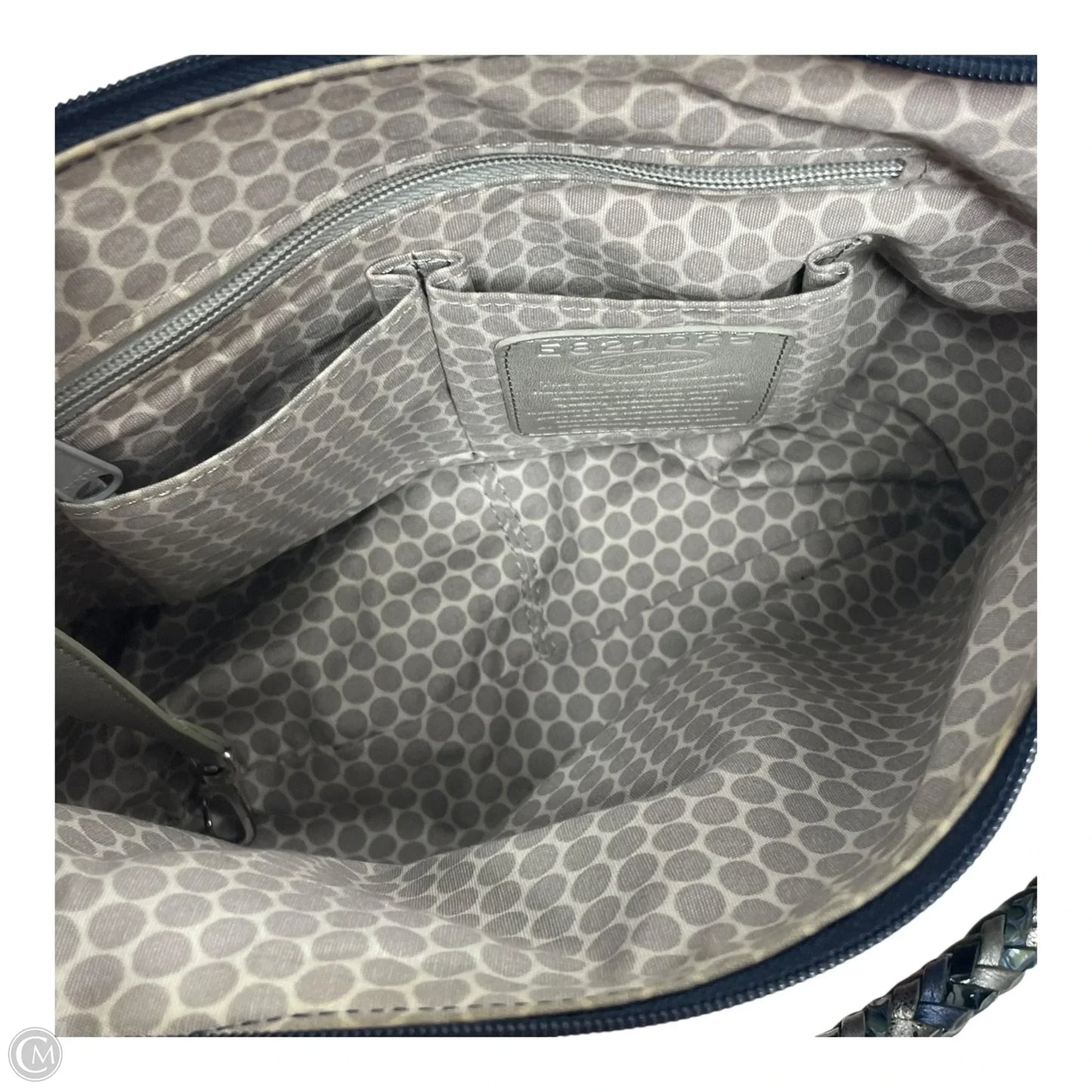 Handbag Leather By Brighton, Size: Medium