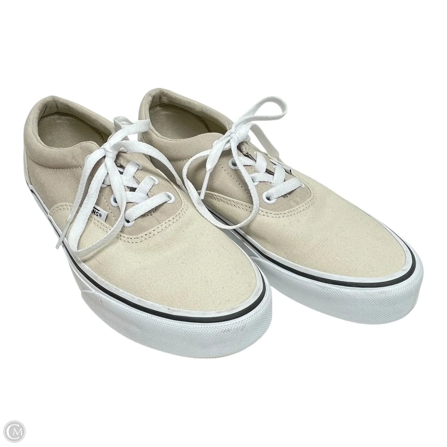 Shoes Sneakers By Vans In Tan, Size: 7.5