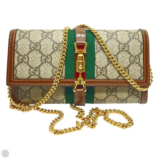 Clutch Luxury Designer By Gucci, Size: Medium