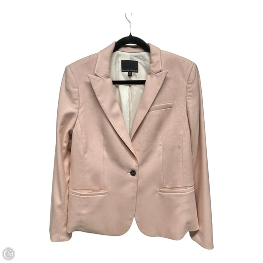 Blazer By Banana Republic In Peach, Size: 12