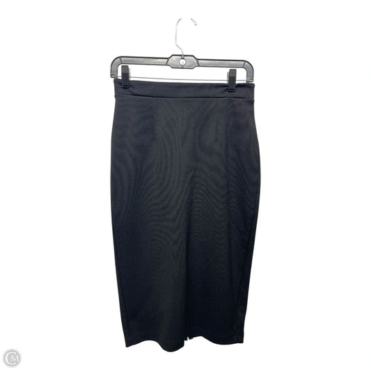 Skirt Midi By Halogen In Black, Size: 2