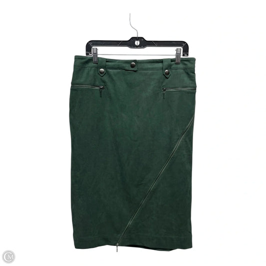 Skirt Midi By Maeve In Green, Size: 12