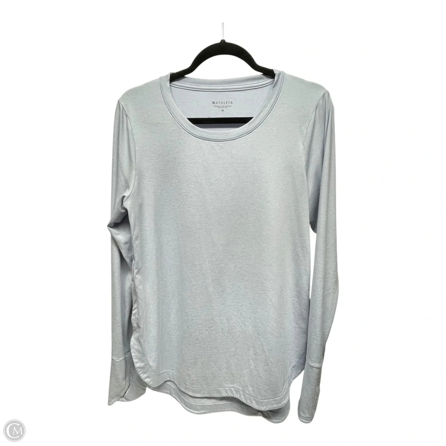 Athletic Top Long Sleeve Crewneck By Athleta In Purple, Size: M