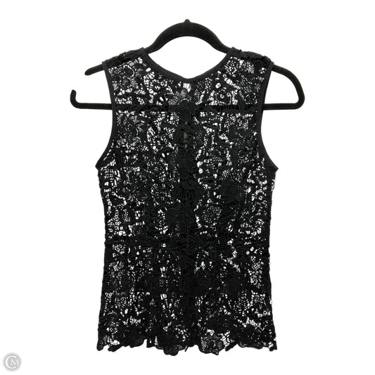 Top Sleeveless By Cabi In Black, Size: Xs