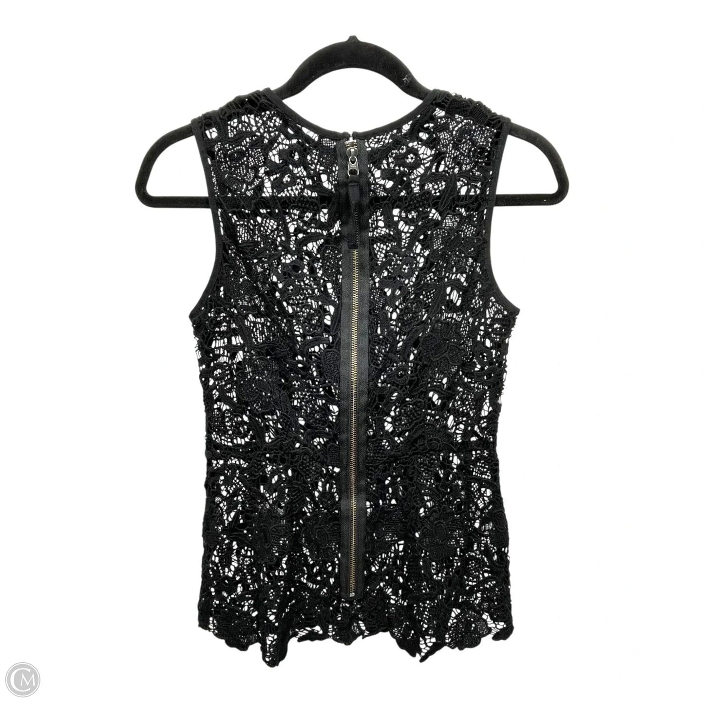 Top Sleeveless By Cabi In Black, Size: Xs