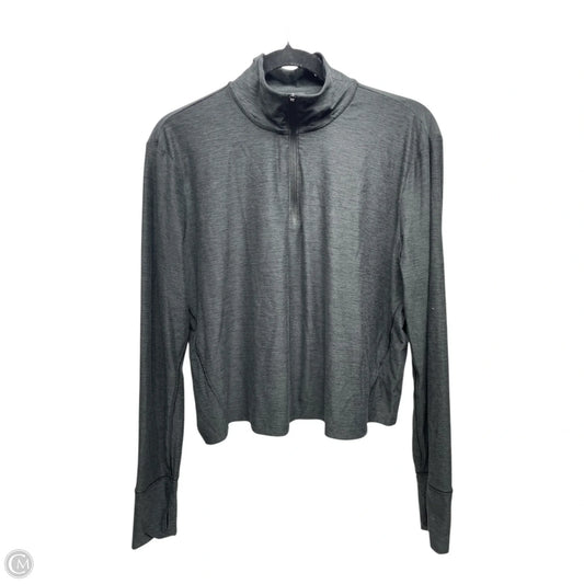 Sweatshirt Collar By Calia In Grey, Size: M