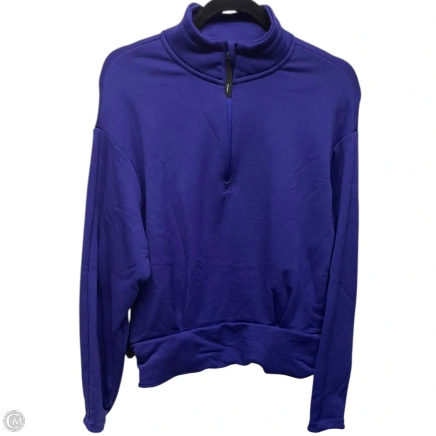 Sweatshirt Collar By Athleta In Purple, Size: M