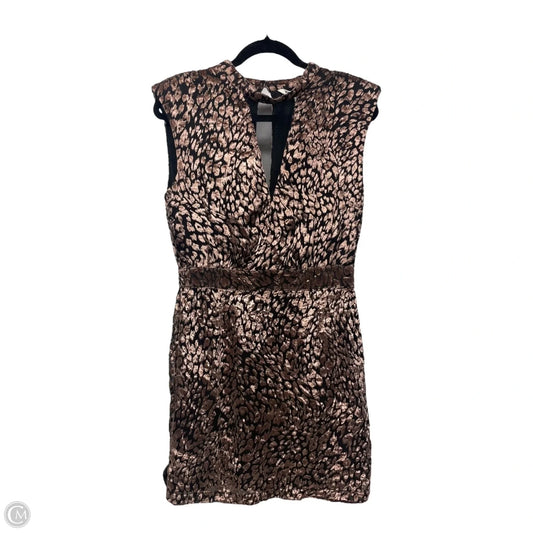 Dress Casual Short By Walter Baker In Black & Pink, Size: 8