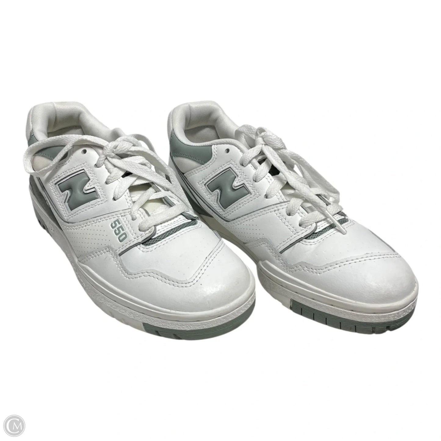 Shoes Sneakers By New Balance In Green & White, Size: 7.5