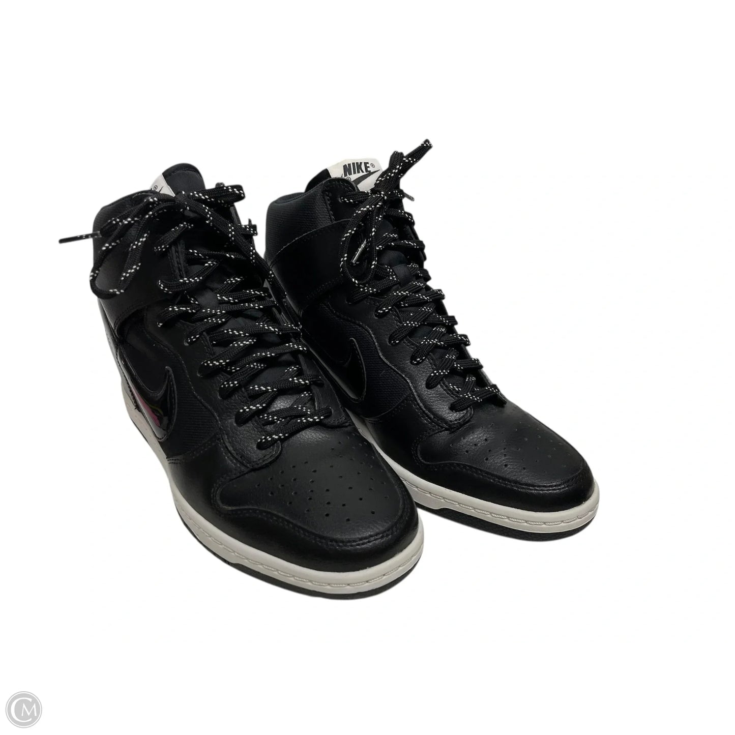 Shoes Sneakers By Nike In Black & White, Size: 9