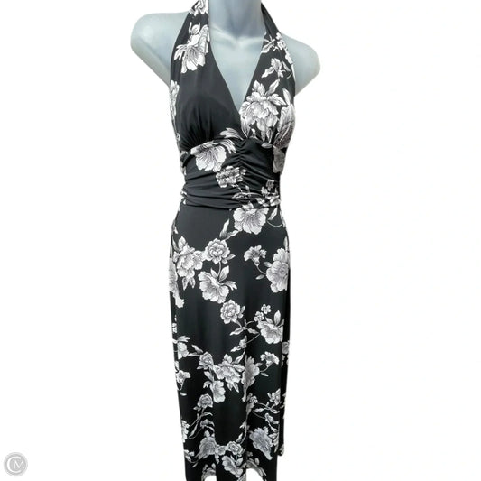 Dress Casual Maxi By White House Black Market In Floral Print, Size: Xs