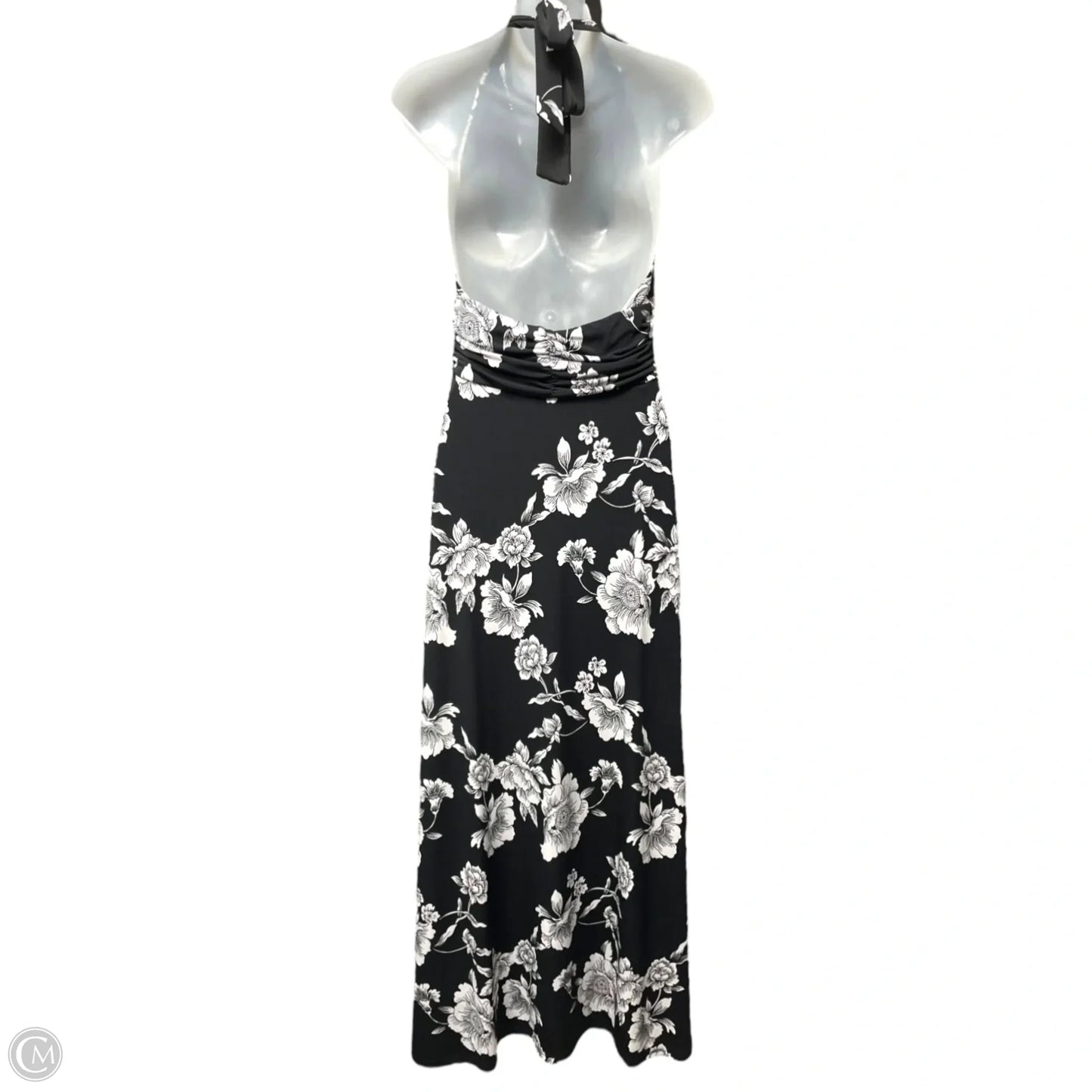 Dress Casual Maxi By White House Black Market In Floral Print, Size: Xs