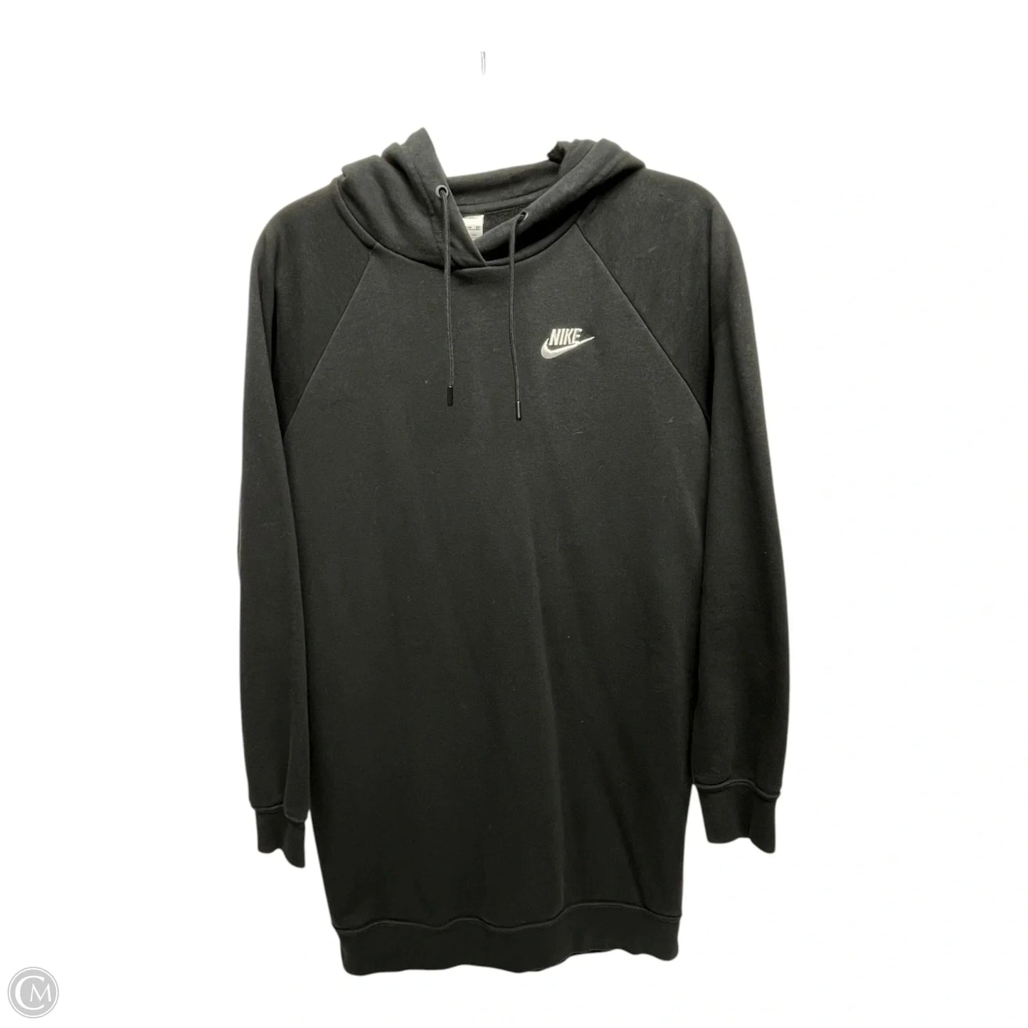 Athletic Sweatshirt Hoodie By Nike Apparel In Black, Size: Xs