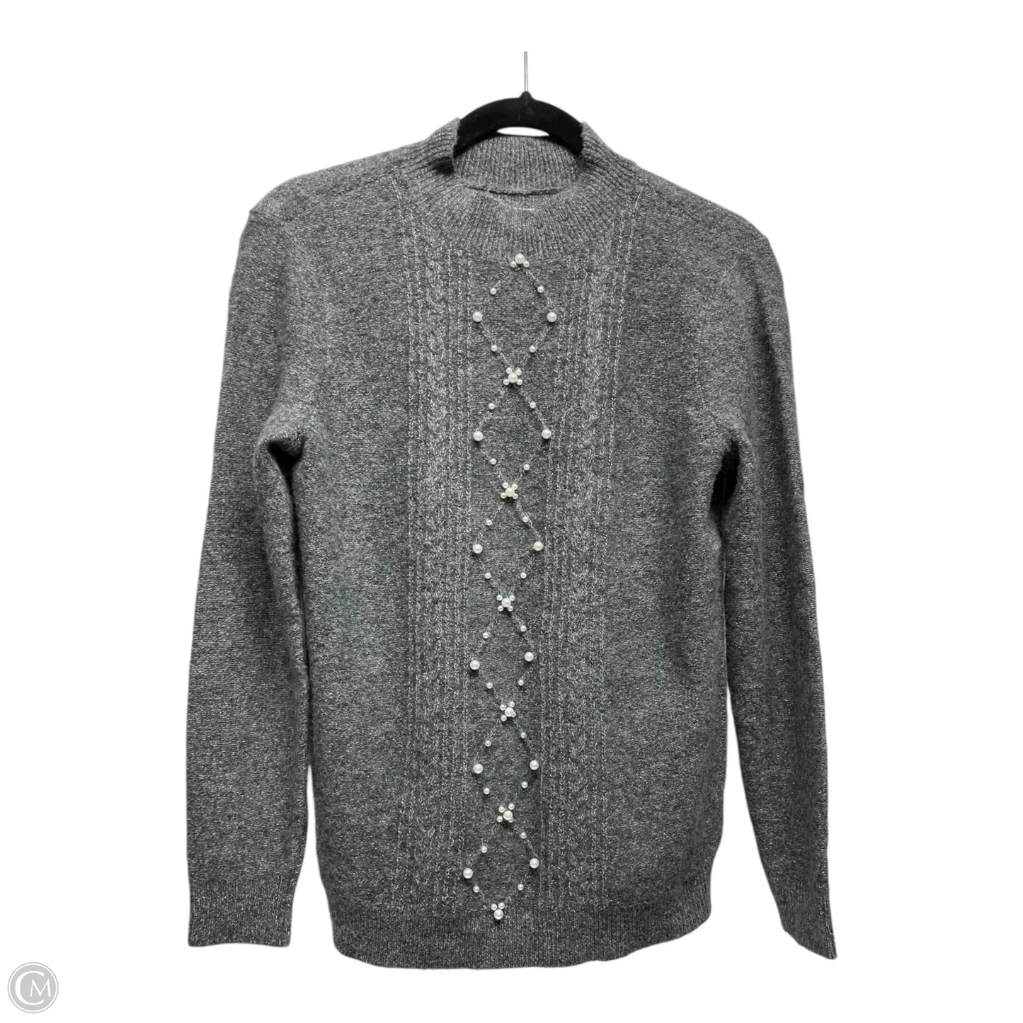 Sweater By Elle In Grey, Size: S