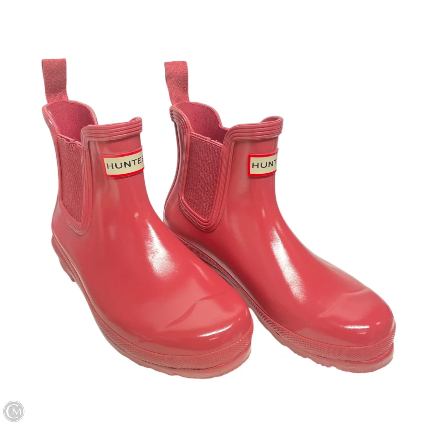 Boots Rain By Hunter In Red, Size: 7