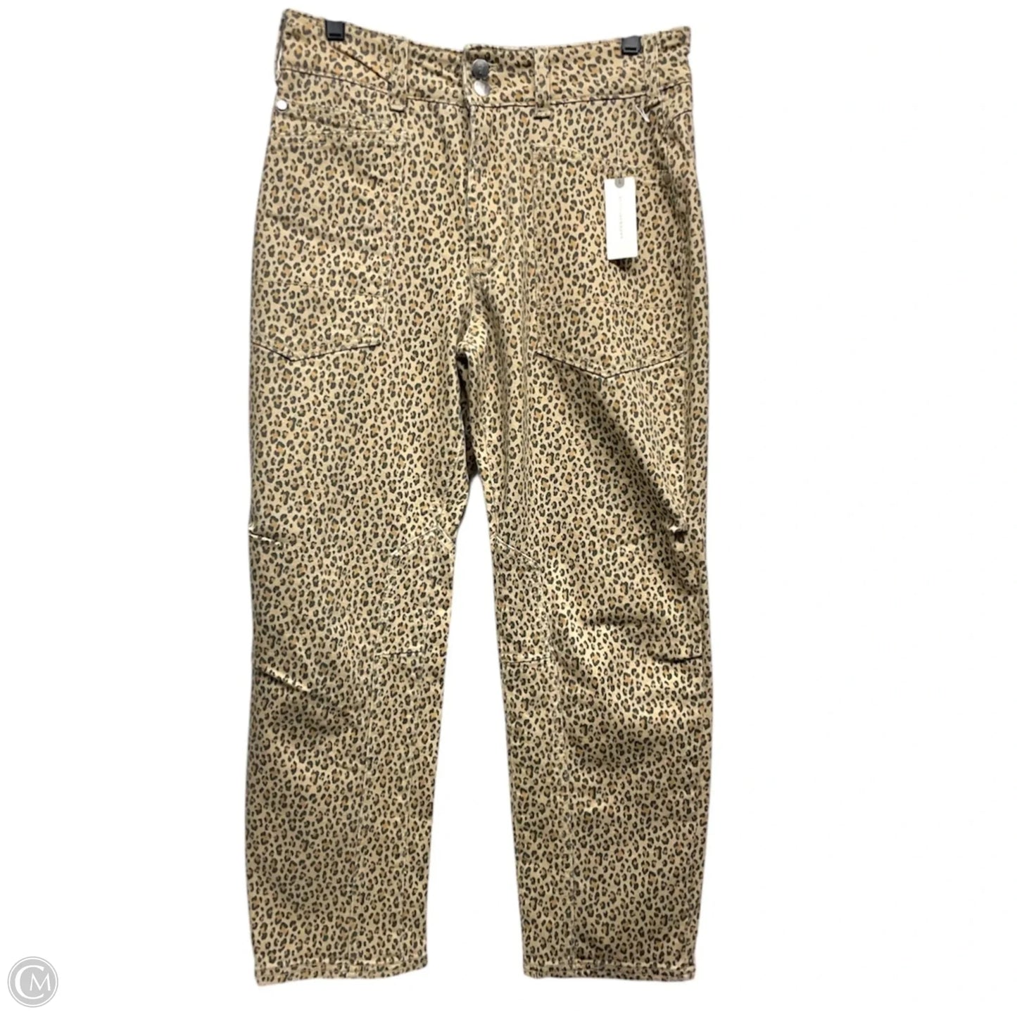 Jeans Straight By Pilcro In Animal Print, Size: 4