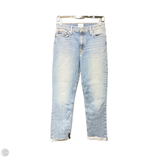 Jeans Straight By Hudson In Blue Denim, Size: 6